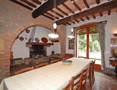 La tavola della sala da pranzo