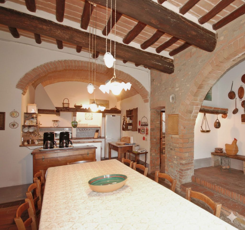 La sala da pranzo